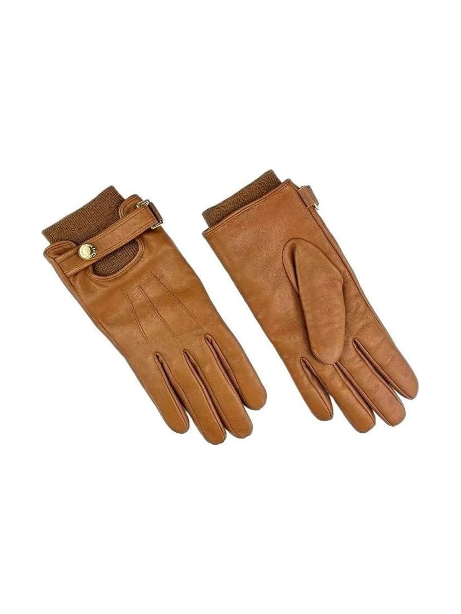 Leather gloves