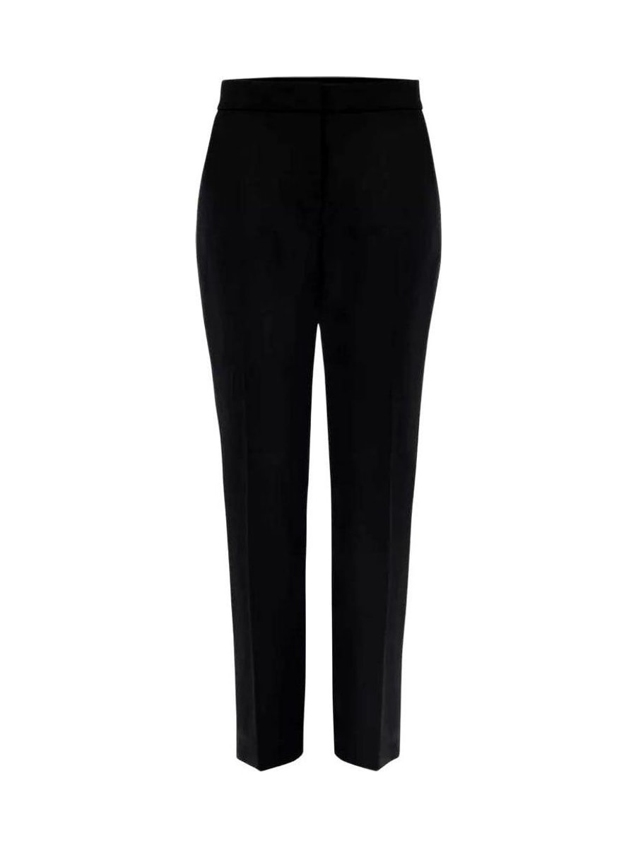 Wool-blend trousers